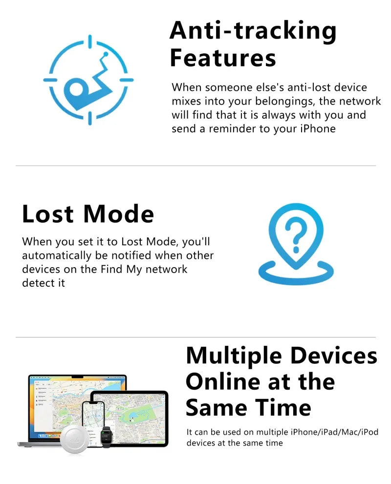 Global GPS Mini Smart Cat Tracker Anti-lost Key Finder