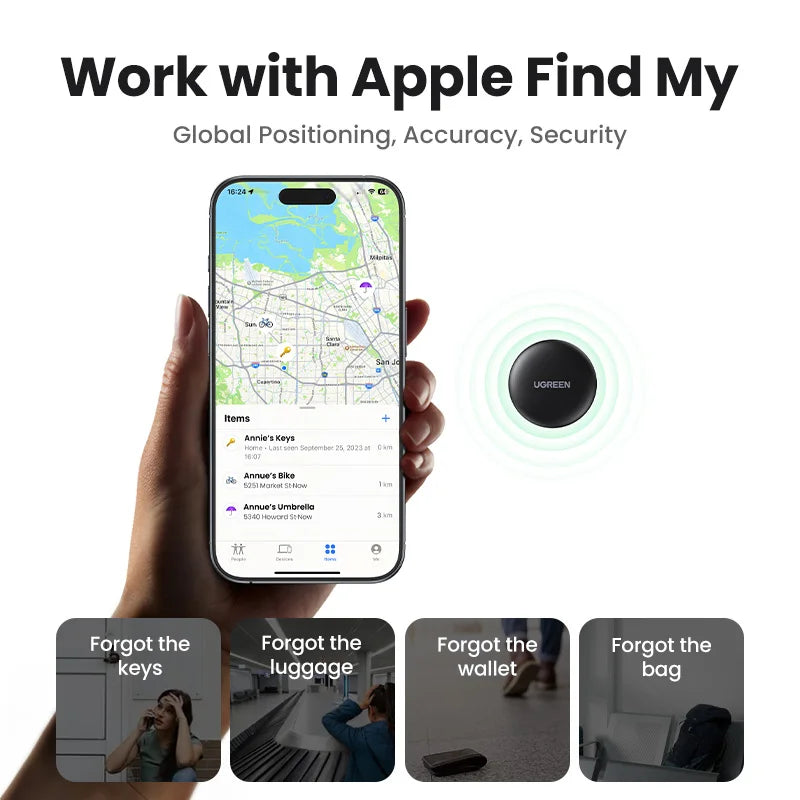 UGREEN SmartTrack Link – Apple Find My Bluetooth Tracker