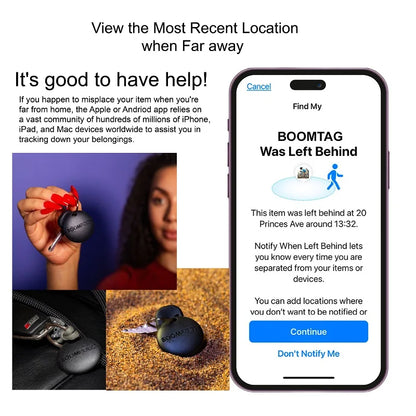 Mini Bluetooth GPS Tracker – Smart Finder for iOS/Android