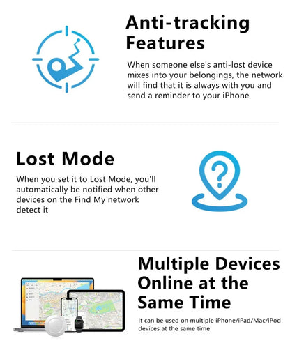 Global GPS Mini Smart Cat Tracker Anti-lost Key Finder