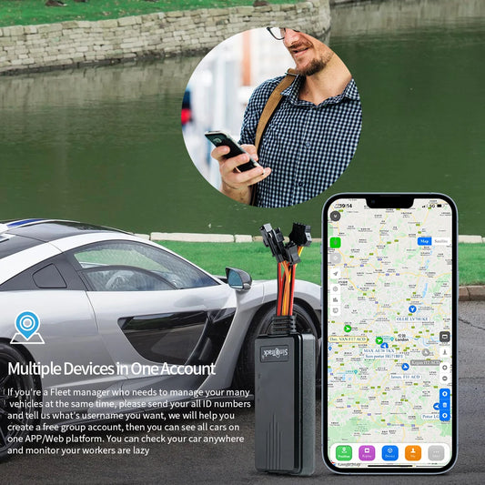 SinoTrack ST-906L – 4G GPS Car Tracker with Cut-Off Control
