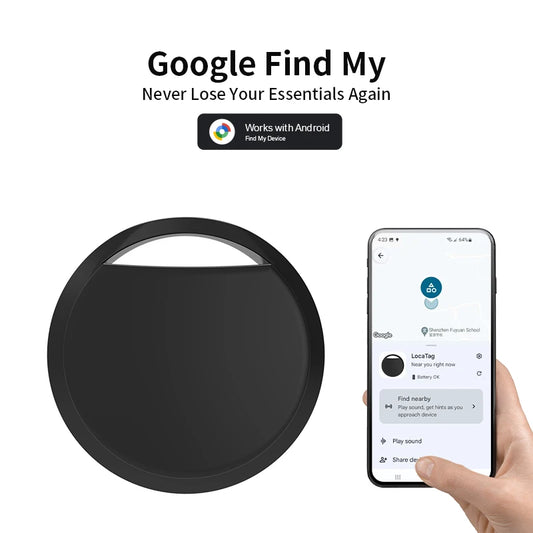 Bluetooth GPS Tracker for Android Phones Work With Google