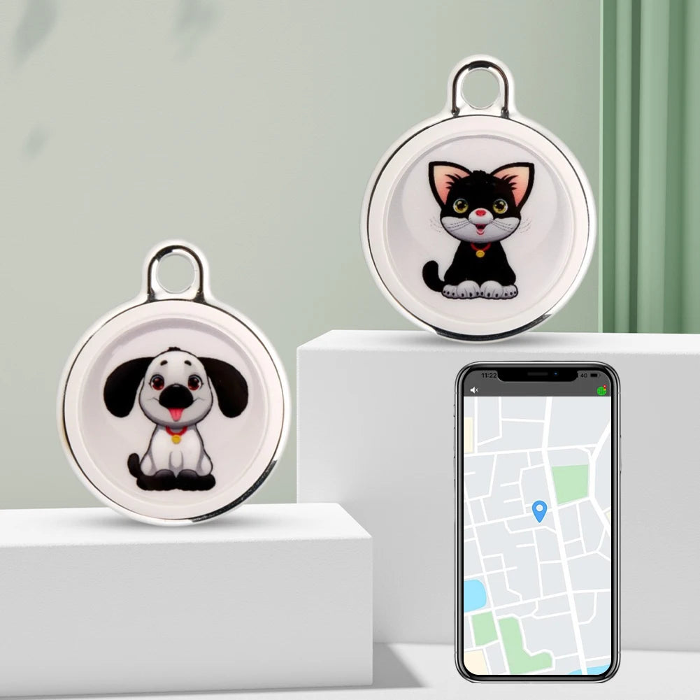Smart Pet GPS Tracker – Waterproof Bluetooth Collar Locator