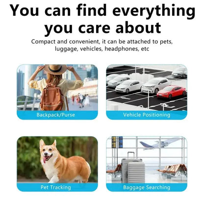 Global GPS Mini Smart Cat Tracker Anti-lost Key Finder