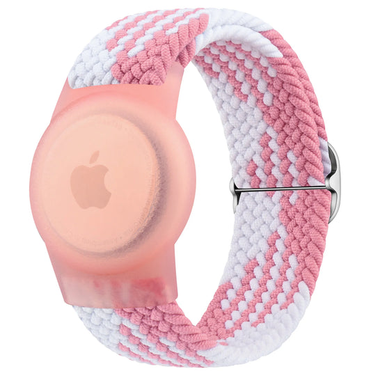 Braided Solo Loop For Apple AirTags Kids Wristband Anti-Scratch