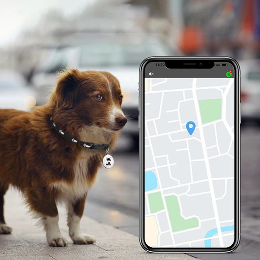 Smart Pet GPS Tracker – Waterproof Bluetooth Collar Locator